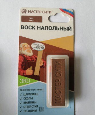 Воск напольный Орех экко (блистер)