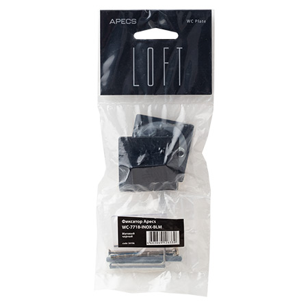 Фиксатор Apecs LOFT WC-7718-INOX-BLM