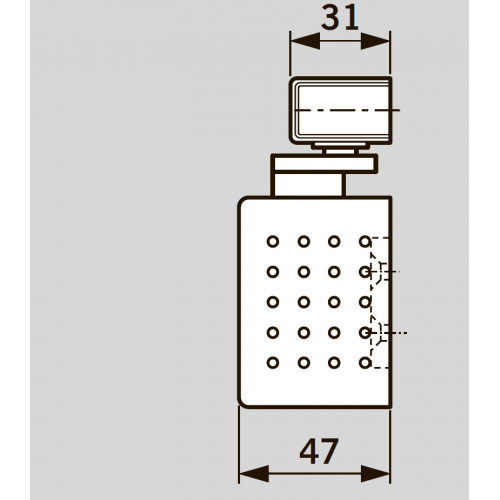 Доводчик DORMA TS 91 N-3 сер.,тело без тяги,технол.Cam Action
