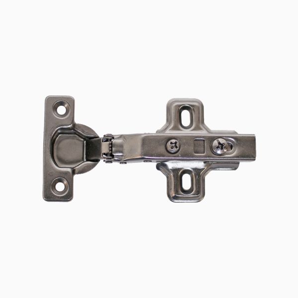 Минипетля StahlBuro D26 Clip-On полунакладная с доводчиком, черная (2шт)