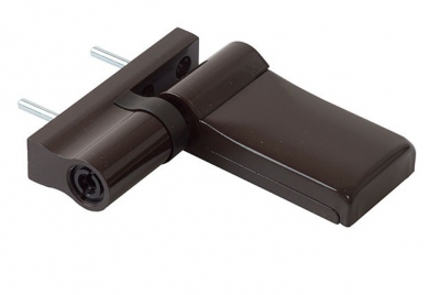 Петля WindoorPro для ПВХ дверей 150 кг. коричневая (аналог DHV) 40710AK