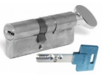 Цилиндр MUL-T-LOCK Interactive L 97 ТФ (41*56Т) никель, 164G+,усил.ключ-вертушок