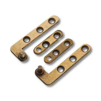 Петля пяточная BRASS 3084-22 , цвет старая бронза (комплект 2 шт)
