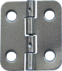 Петля карточная 22*24 цинк (300шт) (К)