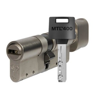 Цилиндр MUL-T-LOCK MTL 400 L 90 ТФ (45х45Т) ключ-вертушка, никель