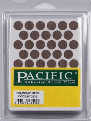 Заглушка самокл PACIFIC D=14 мм 2132, ясень шимо темный