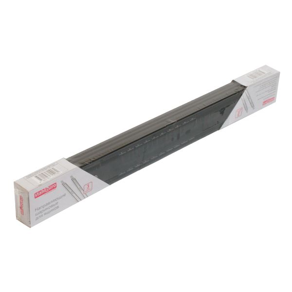 Направляющая шариковая StahlBuro 45-400/16" с доводчиком, черный (2шт) (20шт)