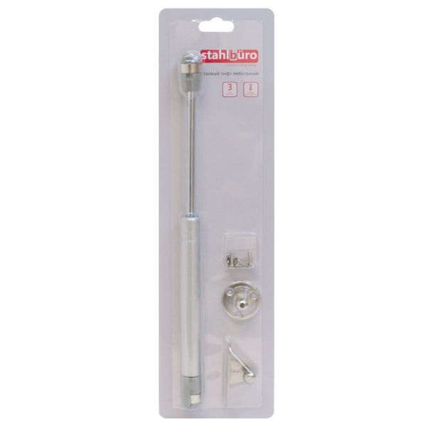 Газовый лифт StahlBuro на 6 кг (60N) мат.хром (100шт)