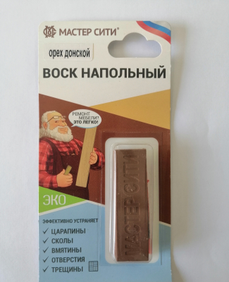 Воск напольный Орех донской (блистер)
