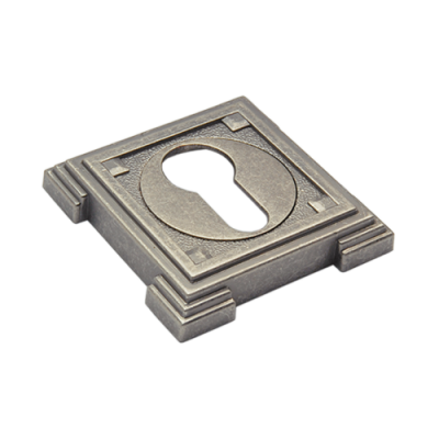 Накладка цилиндровая AddenBau SC VQ001 квадрат AGED SILVER
