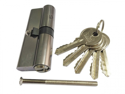Цилиндр DORMA CBF-1 80 (35*45) англ.ключ/ключ никель 7039-09